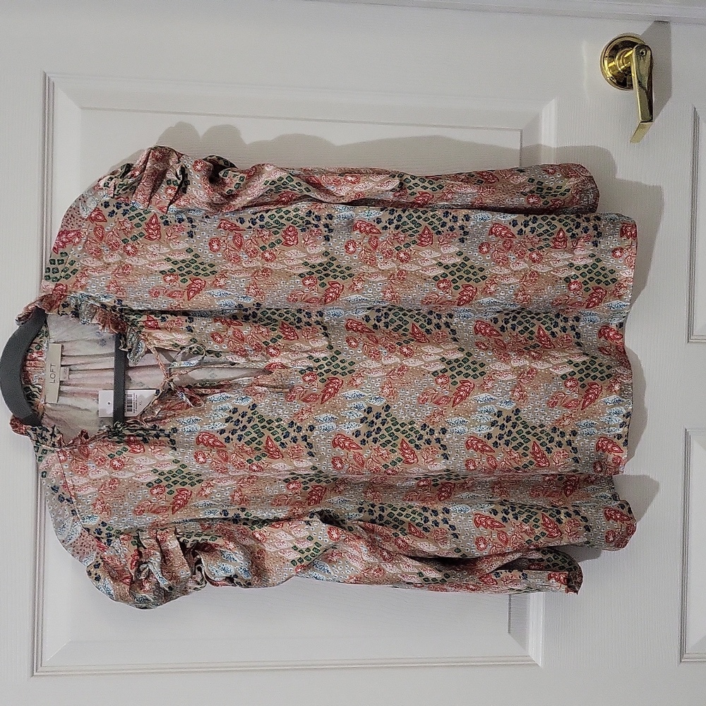 BNWT LOFT Dressy blouse, SZ XL